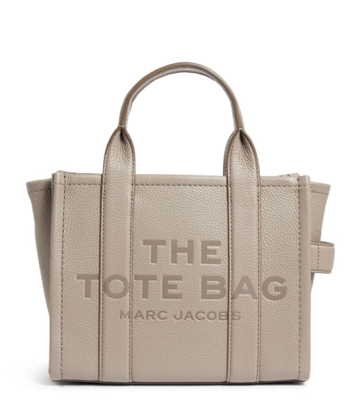 Shop Marc Jacobs Mini The Tote Bag In Grey