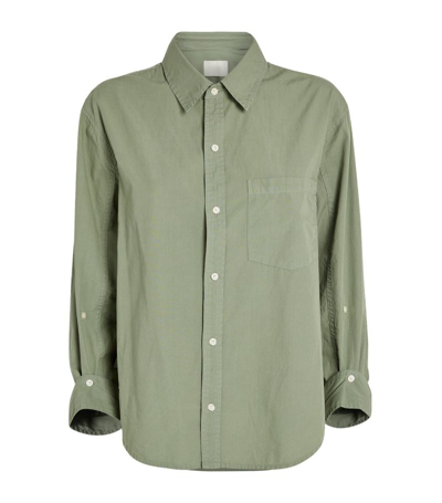 Shop Citizens Of Humanity Relaxed Kayla Shirt In Green