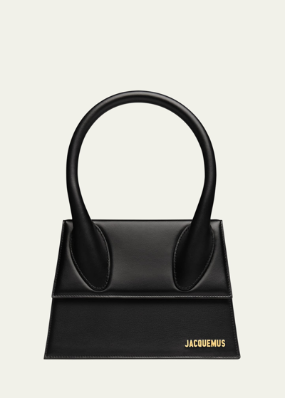 Shop Jacquemus Le Grand Chiquito Top-handle Bag In Black