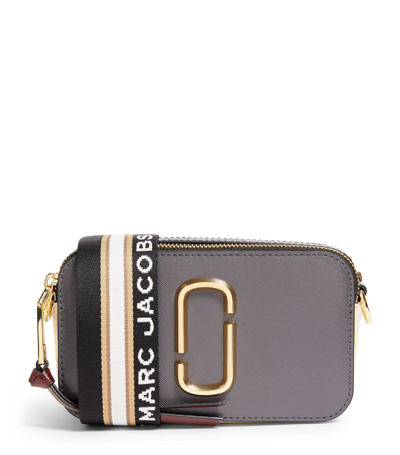 Shop Marc Jacobs Snapshot Cross-body Bag In Grey