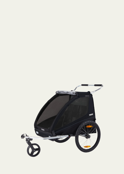 Shop Thule Kid's Coaster Xt 2-seat Bike Trailer, Black