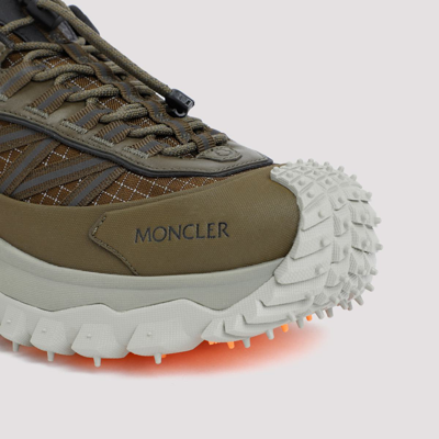 Shop Moncler Trailgrip Sneakers Shoes In Green