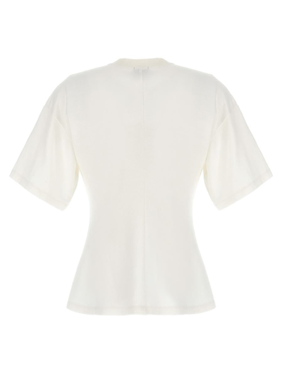 Shop Proenza Schouler 'waisted' T-shirt In White