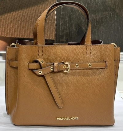 Michael Kors Emilia Small Satchel Bag (grapefruit)