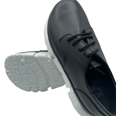 Shop Mcm New  Men's Black Leather Platform Sneaker