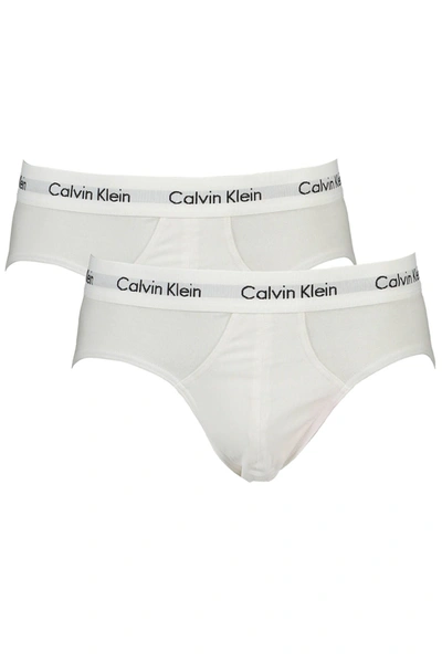 Shop Calvin Klein White Cotton Men's Underwear