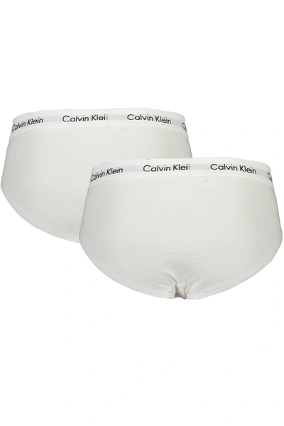 Shop Calvin Klein White Cotton Men's Underwear