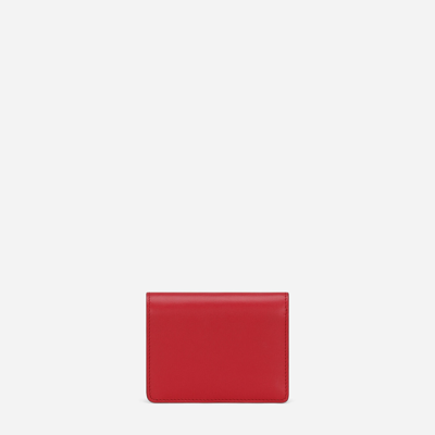 Shop Dolce & Gabbana Dg Logo Continental Wallet In Red