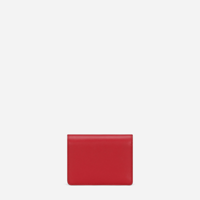 Dolce & Gabbana Dg Logo Continental Wallet In Red
