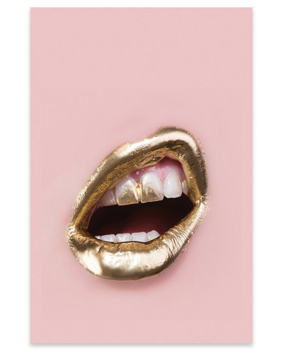 Icanvas Golden Print On Acrylic Glass By Honeymoon Hotel