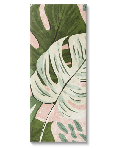 Shop Stupell Tropical Monstera Leaf Shapes Canvas Wall Art By Ziwei Li