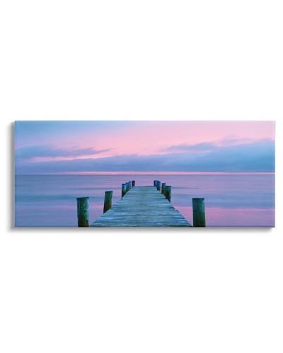 Stupell Vivid Sunset Ocean Dock Horizon Wall Plaque Wall Art By Jack Reed