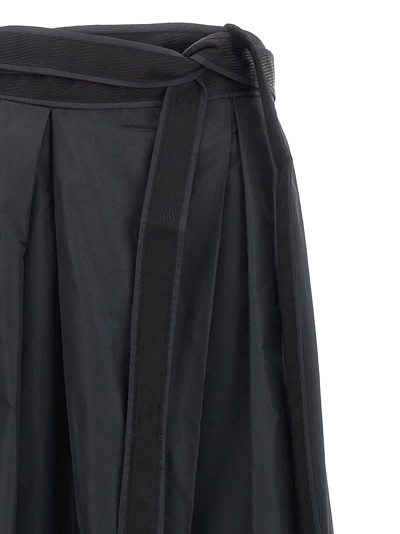 Shop Pinko Nocepesca Skirt In Black