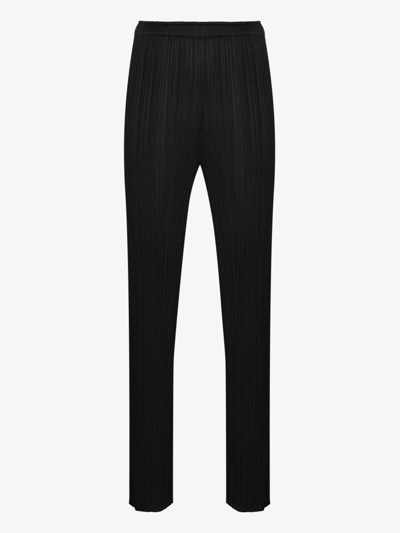 Shop Issey Miyake Hose Mit Elastischem Bund In Black