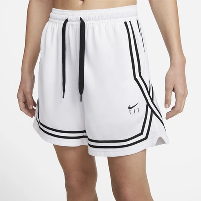 Shop Nike Womens  Fly Crossover M2z Shorts In White