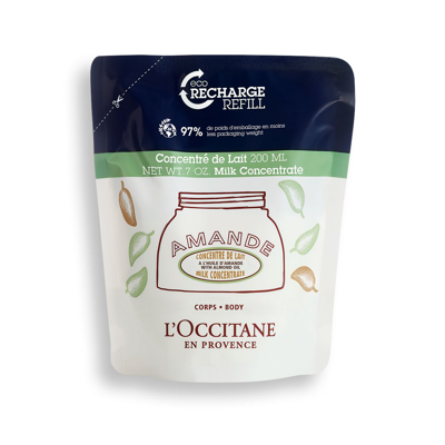 Shop L'occitane - Almond Milk Concentrate Refill 7 Fl oz
