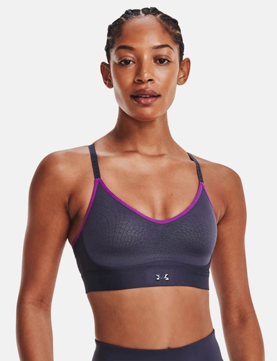 Shop Under Armour Infinity Low Sports Bra In Multicolour