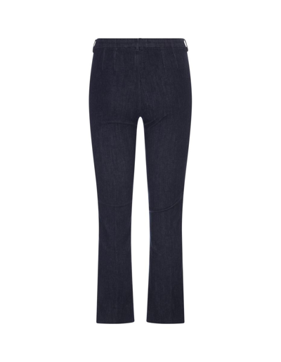 Shop 's Max Mara Night Denise Trousers In Blue