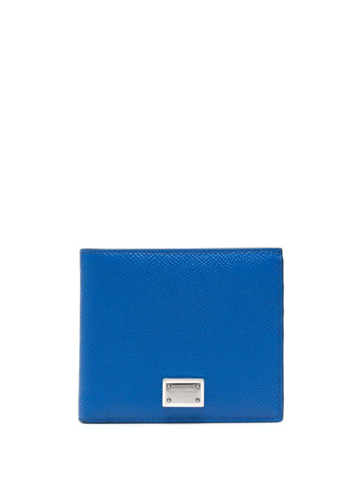 Shop Dolce & Gabbana Portfolio Accessories In Blue