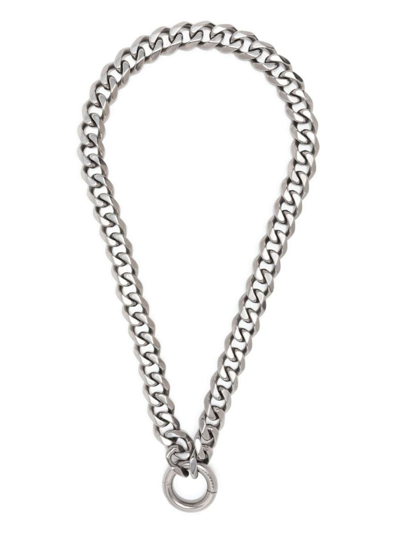 Shop Random Identities Cock Ring Chain Accessories In Metallic