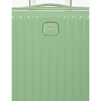 Bric's Brics Sage Green Positano Four-wheel Hard-shell Suitcase 55cm In Sage Green