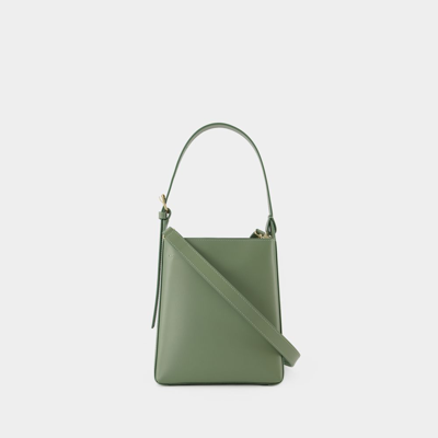 Shop Apc Virginie Small Bag - A.p.c - Leather - Green
