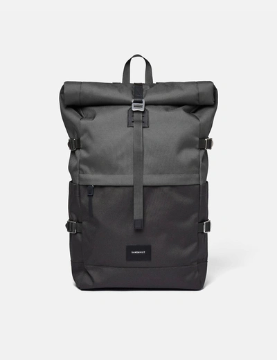 Shop Sandqvist Bernt Backpack In Grey