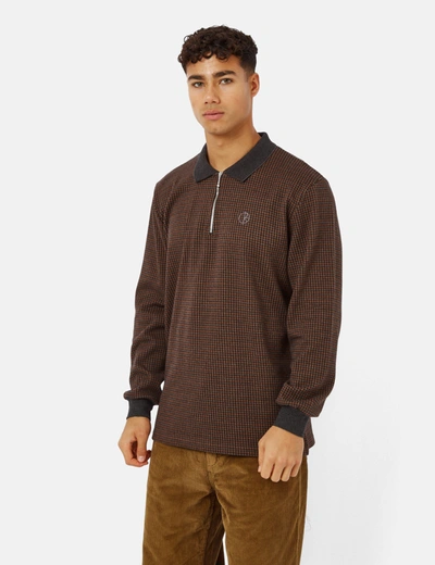 Polar Skate Co. Jacques Polo Long Sleeve Shirt In Grey | ModeSens