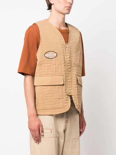 Shop Honor The Gift H Quilted Vest In Braun