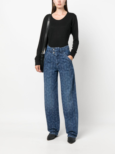 Isabel Marant Étoile Linen Top In Black