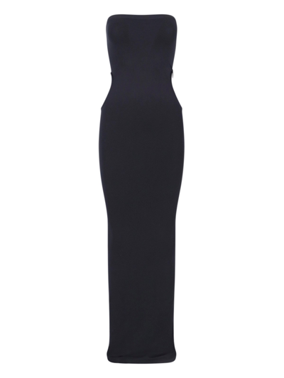 Shop Wolford Cut-out Maxi Dress In Black  