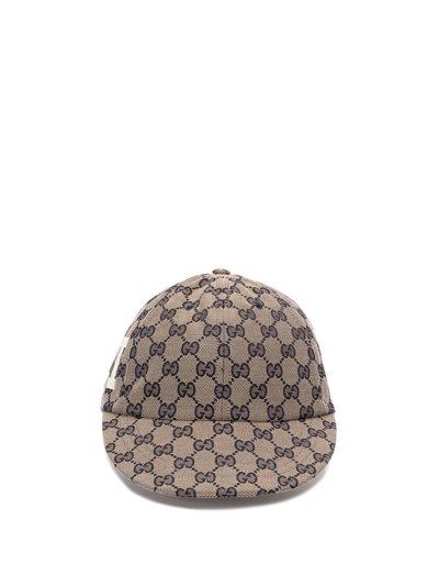 Original GG Canvas Baseball Cap in Beige - Gucci