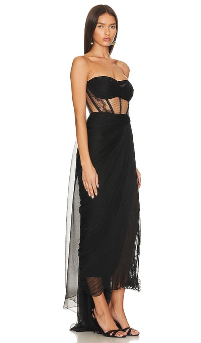 Shop Maria Lucia Hohan Ramona Gown In Black