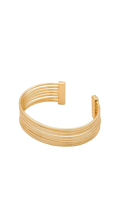 Shop Baublebar Kaity Cuff Bracelet In Metallic Gold