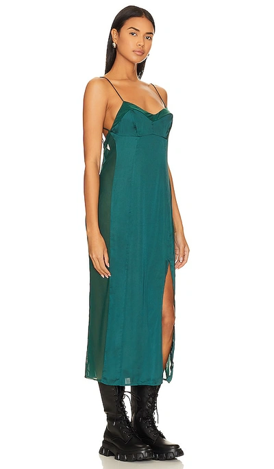 Shop Free People X Intimately Fp City Cool Midi Slip In Green