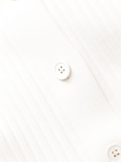 Chloé Kintted Midi Dress In White