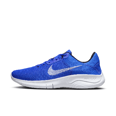 Shop Nike Men's Flex Experience Run 11 Road Running Shoes In Blue