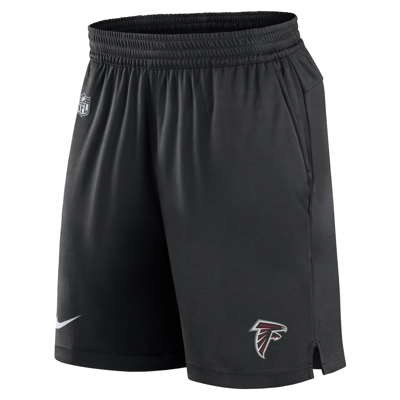 Shop Nike Men's Dri-fit Sideline (nfl Atlanta Falcons) Shorts In Black