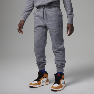 Shop Jordan Mj Essentials Big Kids' Pants In Grey