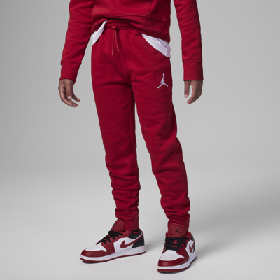 Shop Jordan Mj Essentials Pants Big Kids Pants In Red