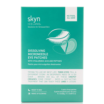 Skyn Iceland Dissolving Microneedle Patches (pack Of 5) (worth $80.00)