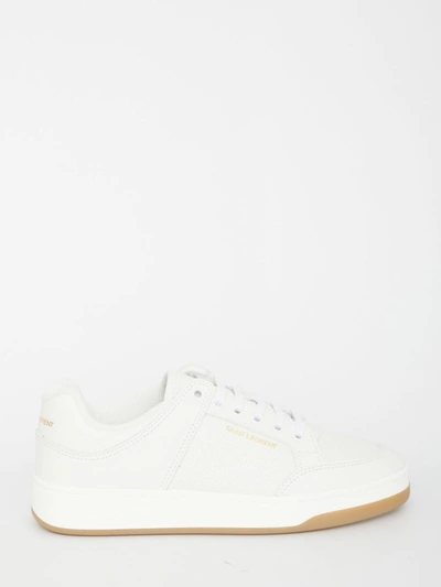 Shop Saint Laurent Sl/61 Sneakers In White