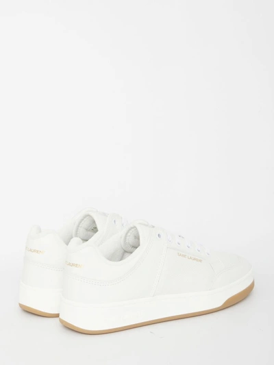 Shop Saint Laurent Sl/61 Sneakers In White