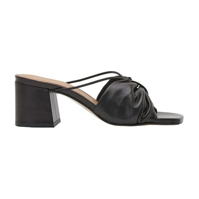 Shop Flattered Olivia Sandals In Black_leather