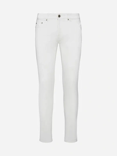 Shop Pt Torino Rock Skinny Jeans In White