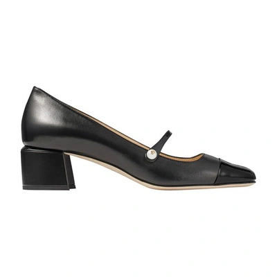 Shop Jimmy Choo Elisa 45 Pumps In Black_black