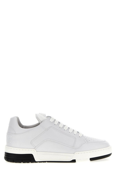 Shop Moschino Kevin Lace In White