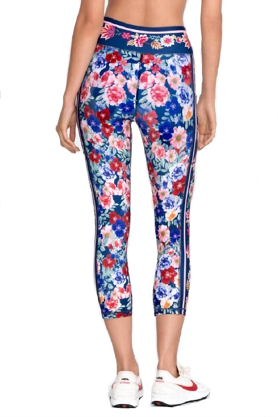 Johnny Was Otti Bee Active Capri Legging In Multi