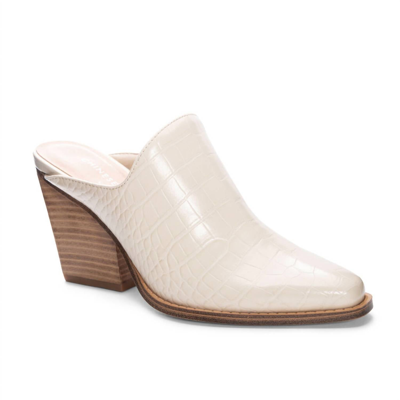 Shop Chinese Laundry Crinkle Cool Mule In Cream In White