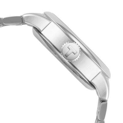 Shop Tissot Women's Chemin 32mm Automatic Watch In Silver